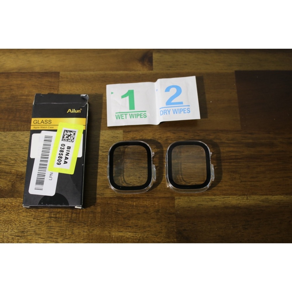 Ailun Apple Watch Tempered Glass Cover Set of 2